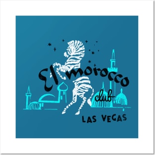 Vintage El Morocco Club Casino Las Vegas Posters and Art